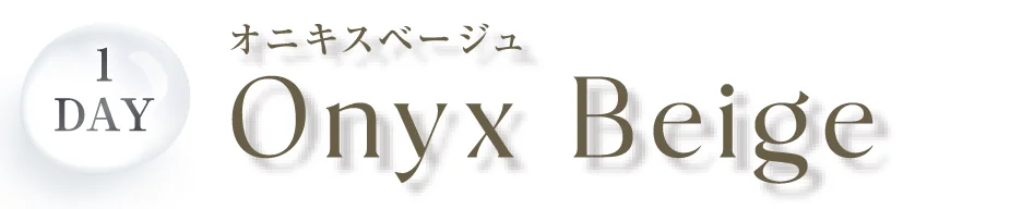 1DAY オニキスベージュ