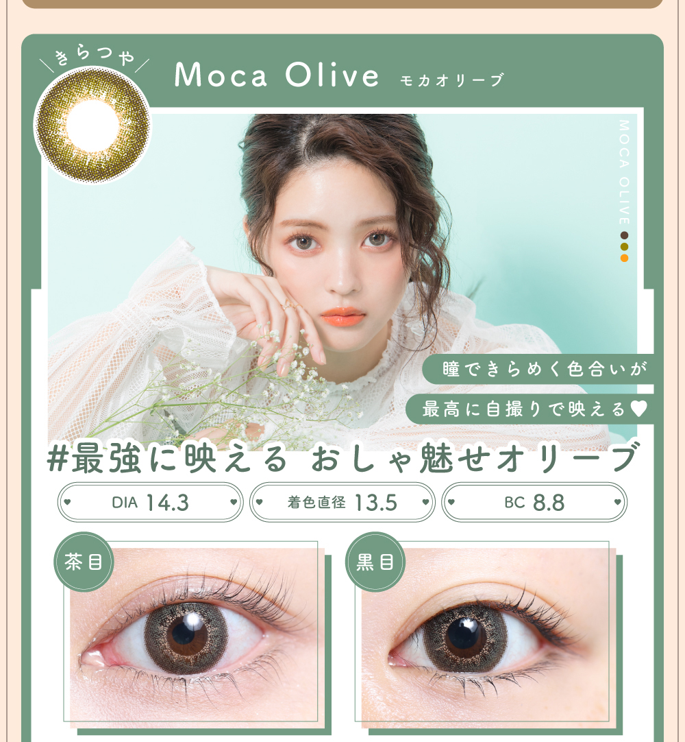 Moca Olive（モカオリーブ）紹介｜カラコン 激安