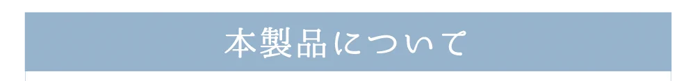 本製品について