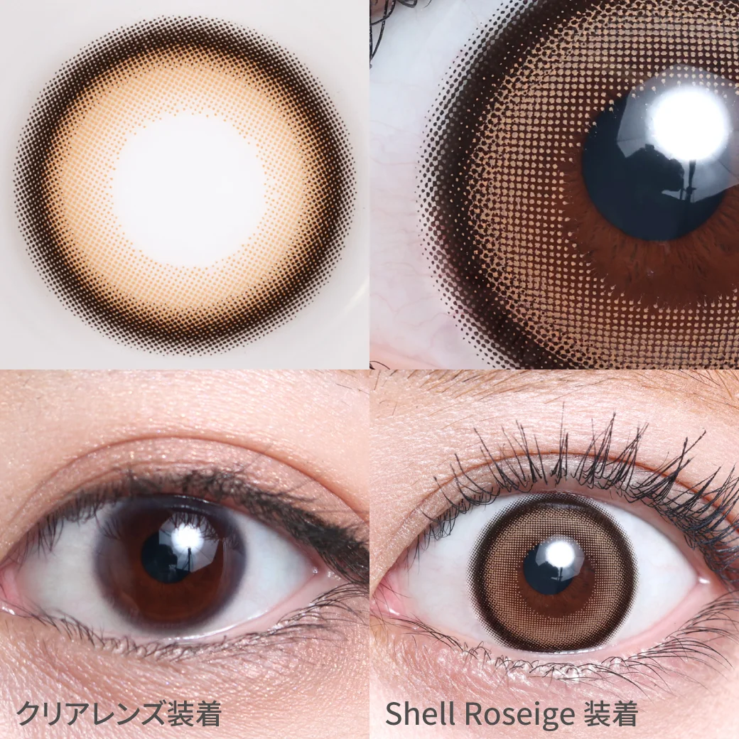 シェルロゼージュの着画