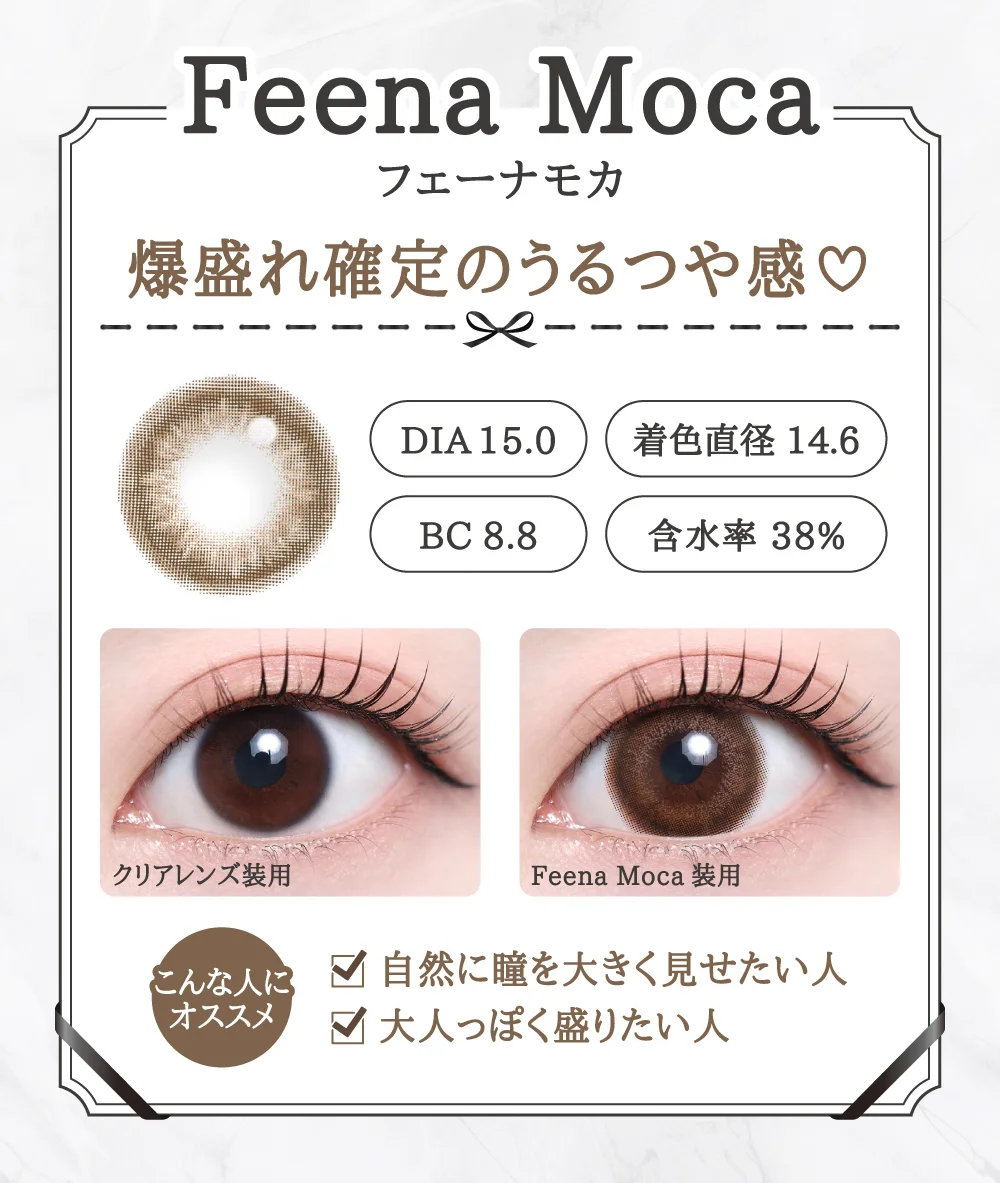 Lacy Olive（レーシーオリーブ）レンズデザイン