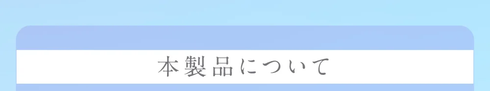 本製品について