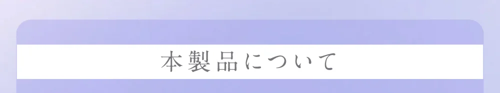 本製品について