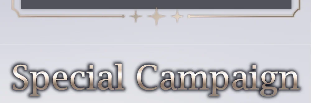 SPECIAL CAMPAIGN