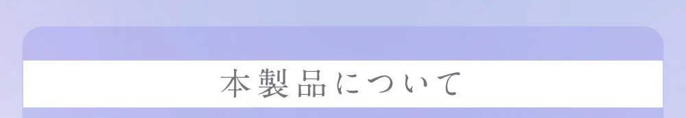 本製品について