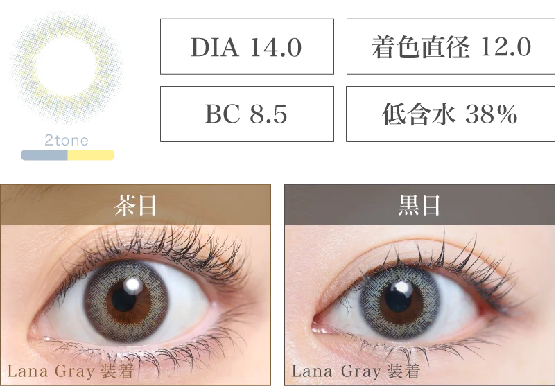Lana Gray 着画＆スペック
