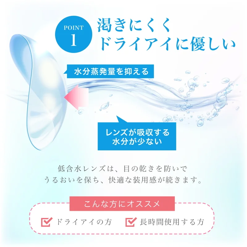 定期購入》TeAmo CLEAR 1DAY UV 低含水 クリアコンタクトレンズ 2ヶ月