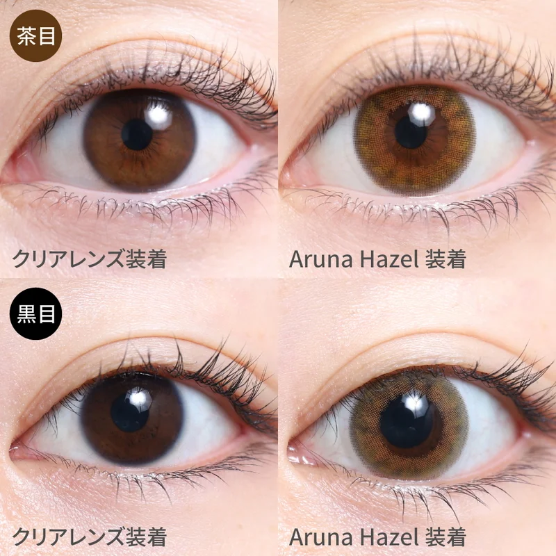 プーアル⚠️再度ご自身でご確認の上購入してください アルナヘーゼル｜即日発送＆激安カラコン・コンタクトならTeAmo公式