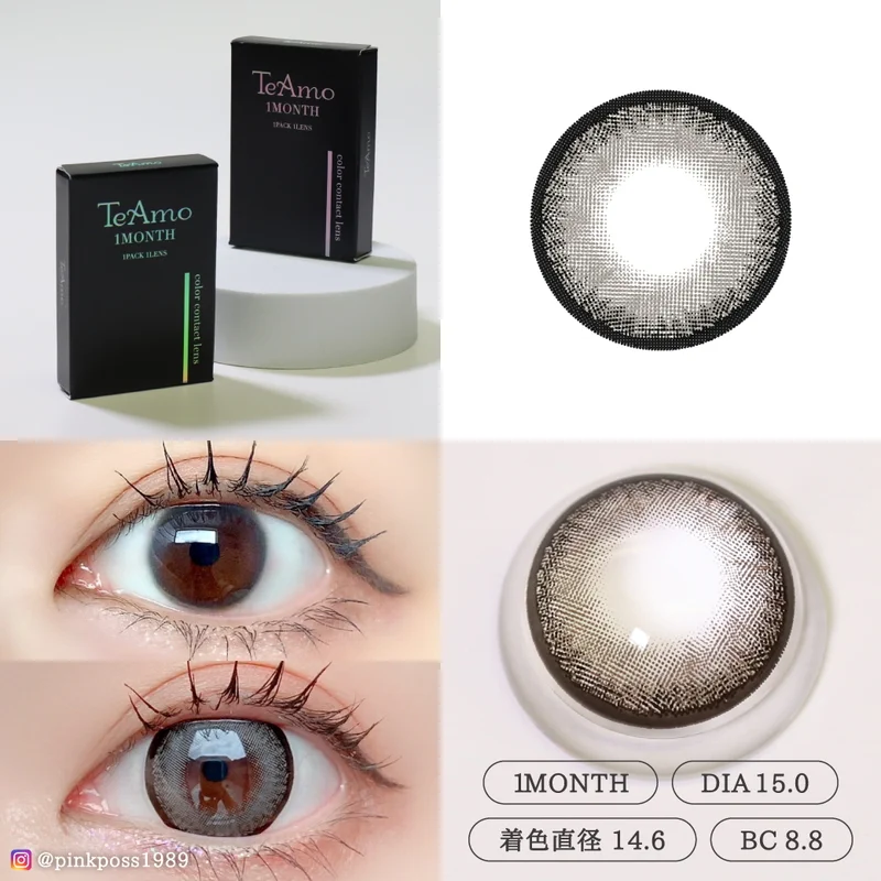 riyo様グレー レーシーグレー（1MONTH） ｜即日発送＆激安カラコン・コンタクトなら