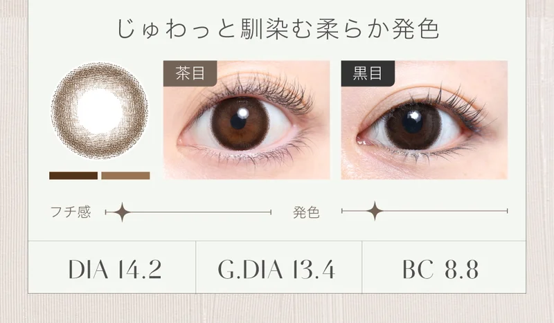 ナチュラルブラック 14.0mm｜即日発送＆激安カラコン・コンタクトなら